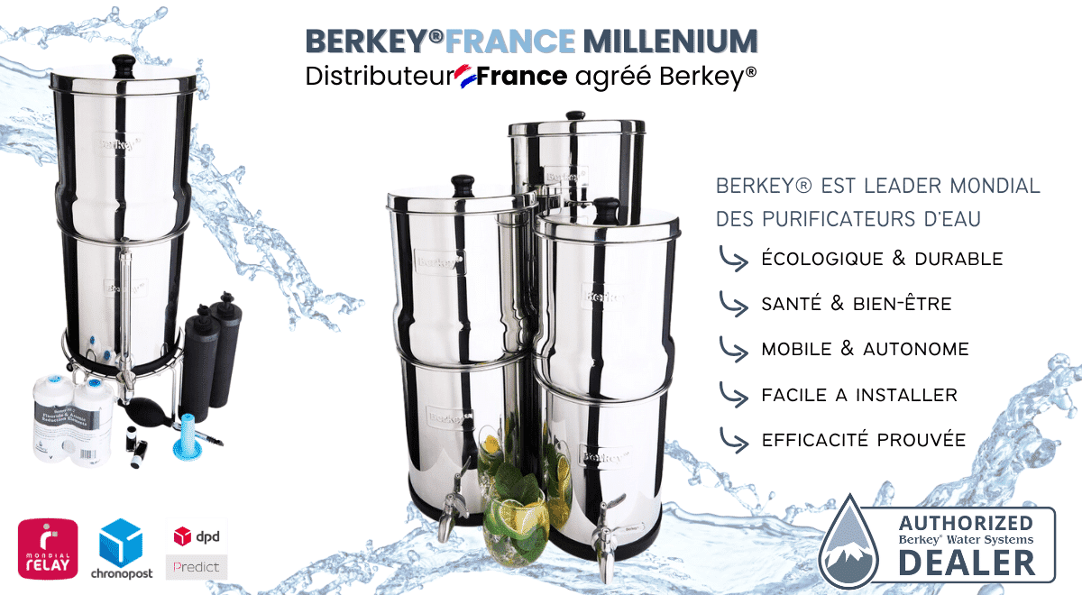 Filtre à eau Berkey => Comparatif des meilleurs purificateurs d'eau